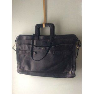 vintage Kluge Leather soft briefcase attache case
